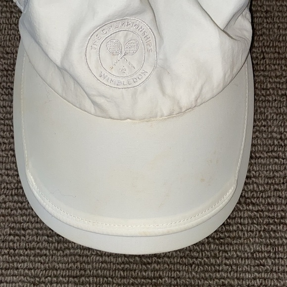 Wimbledon Performance Hat white womens - Picture 3 of 7